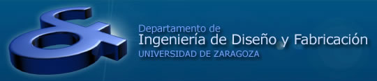 logo Departamento de Diseño y Fabricación Universidad de Zaragoza